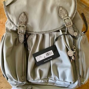 GORGEOUS MZ WALLACE MARLENA BACKPACK! DOVE GREY.